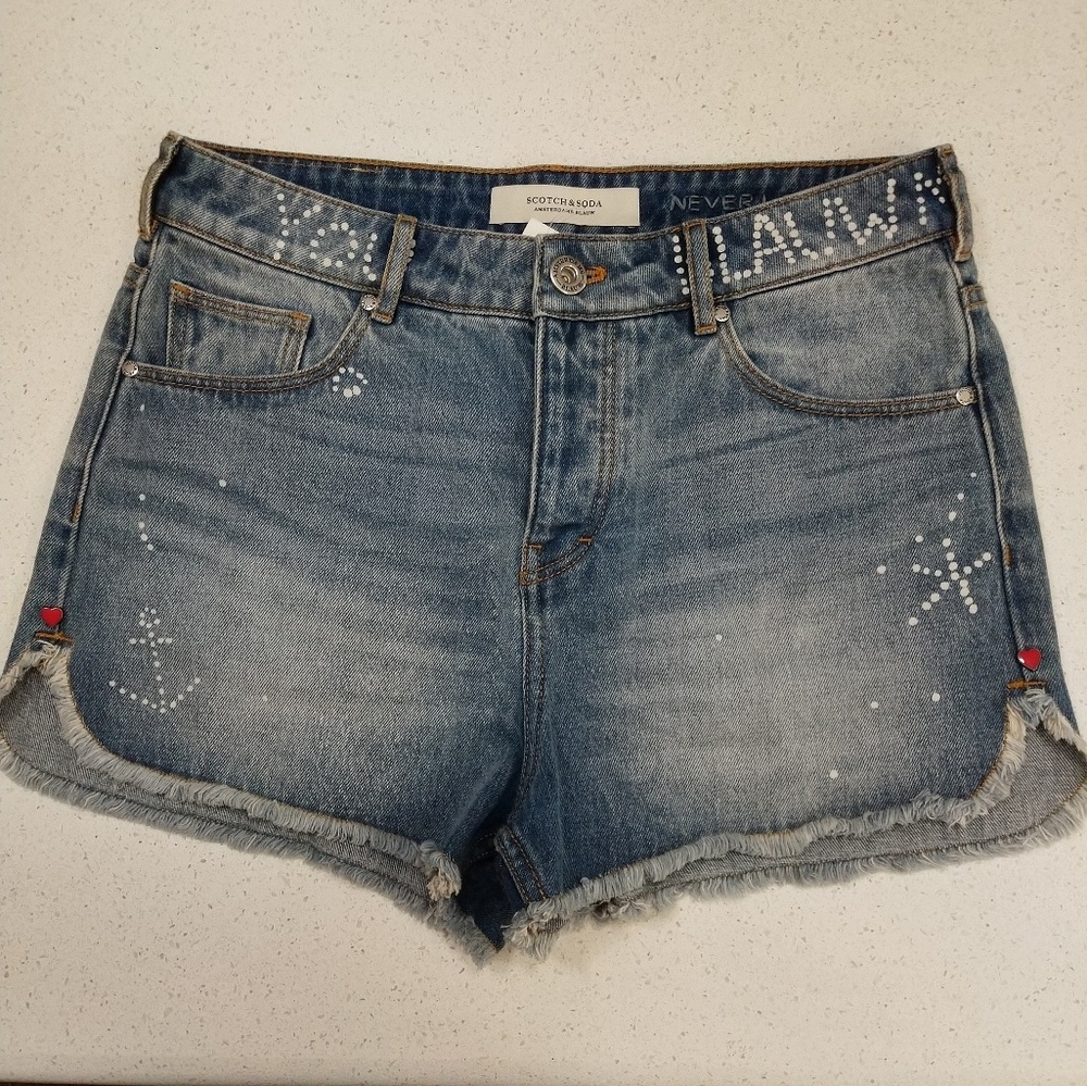 NWT Scotch & Soda Denim Shorts